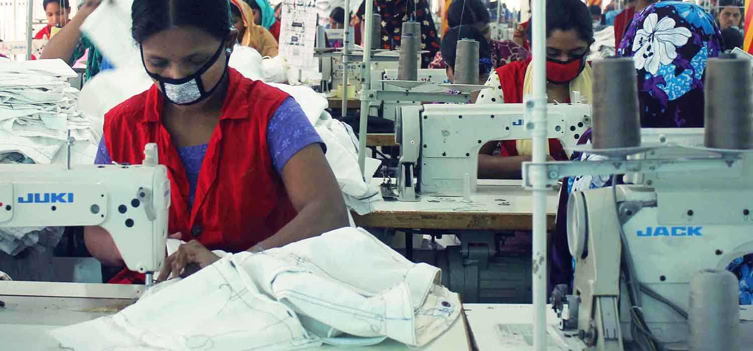 Clothing export from Bangladesh